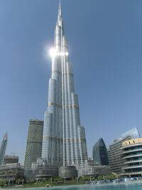 Der h&ouml;chste Turm der Welt, Burj Khalifa, aus Dank und Ehrerbietung erbaut. ... Ich komme wieder!